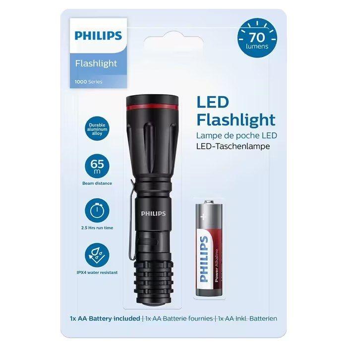 Lanterna LED PHILIPS SFL1000P/10 (1 pilha AA - Preto) — miniatura 2