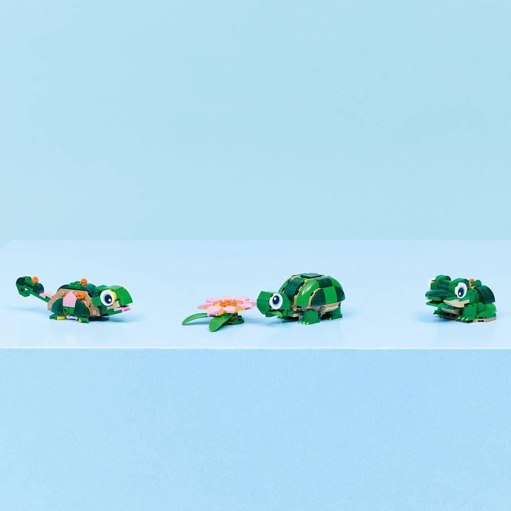 LEGO 31377 Creator Tartaruga Com Nenúfar (7+ anos - 124 peças) — miniatura 4