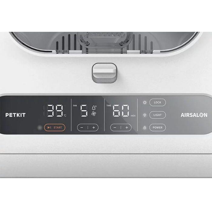 Secador para Animais PETKIT AIRSALON MAX PRO (ABS, vidro temperado - Branco) — miniatura 3