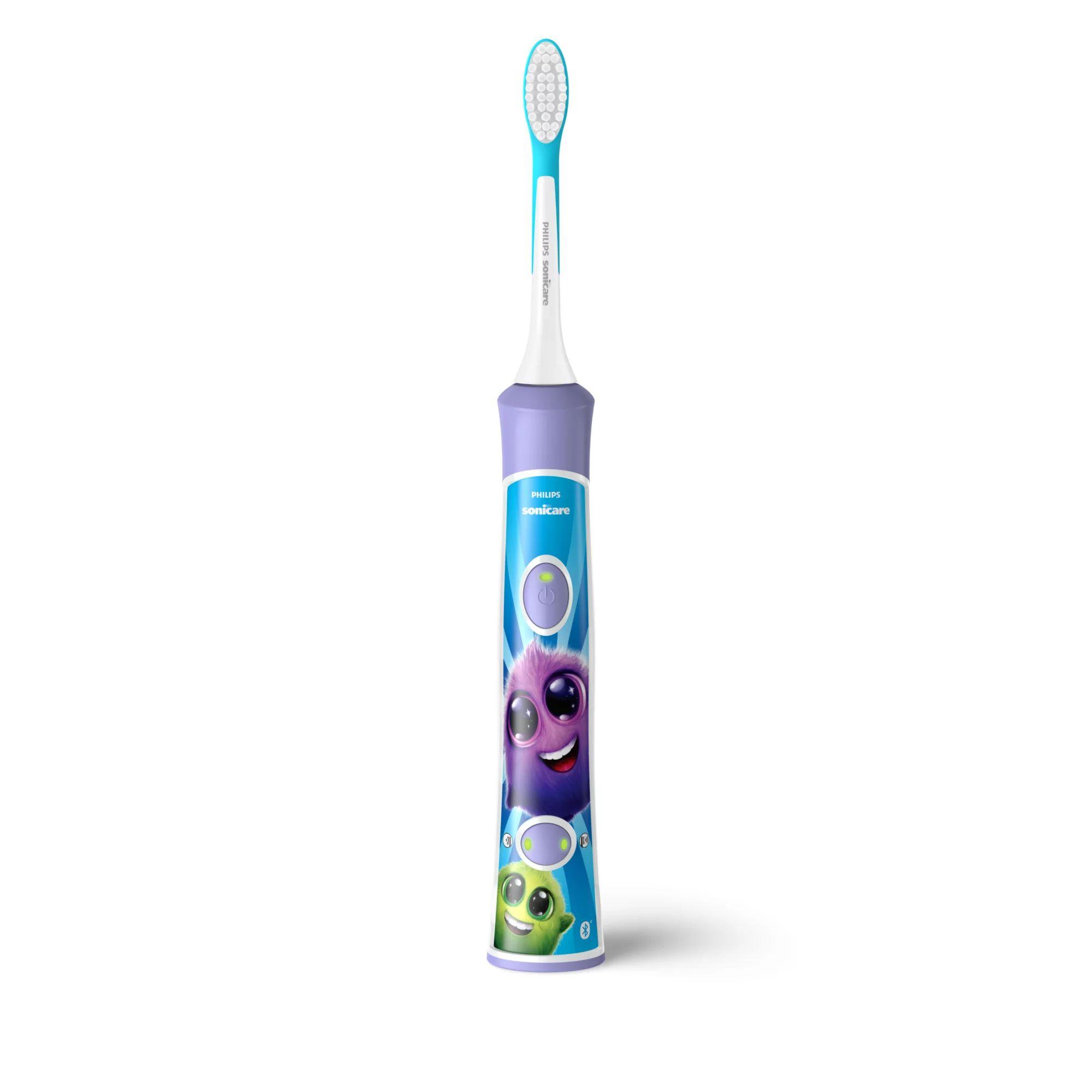 Escova de Dentes Elétrica Sónica PHILIPS Sonicare For Kids HX6322/12 (Roxo e Branco) — miniatura 2