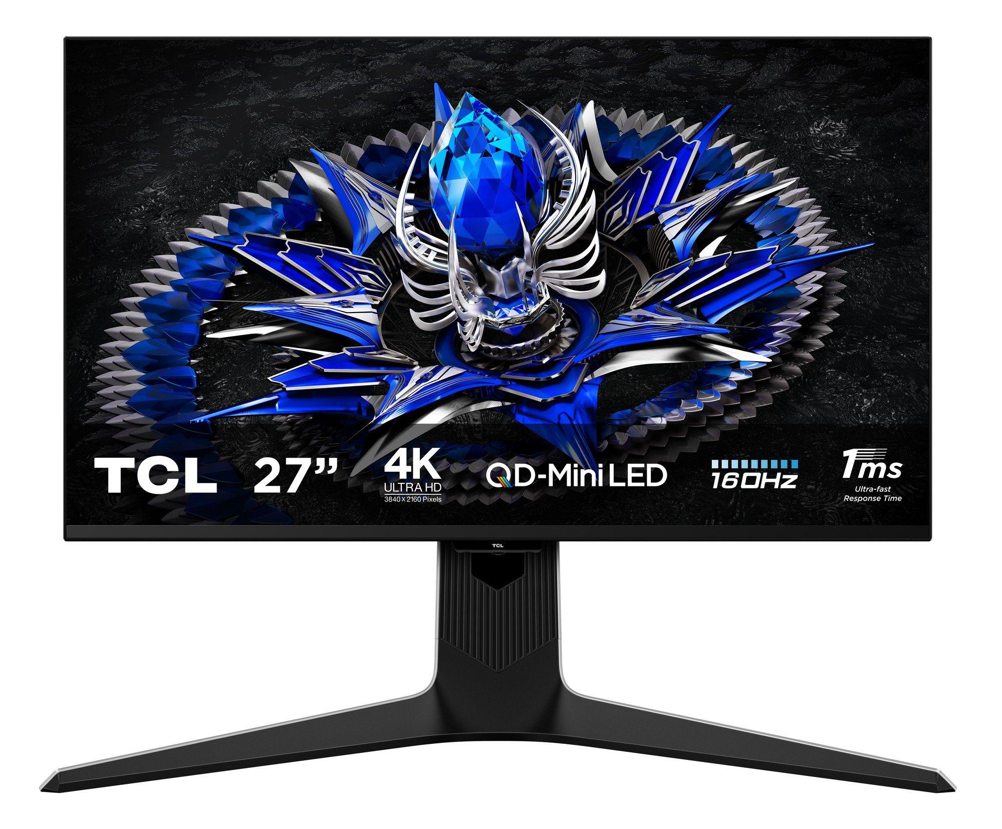 Monitor TCL 27R83U (27" - 4K UHD - Mini-LED 160 Hz - Preto e Branco)