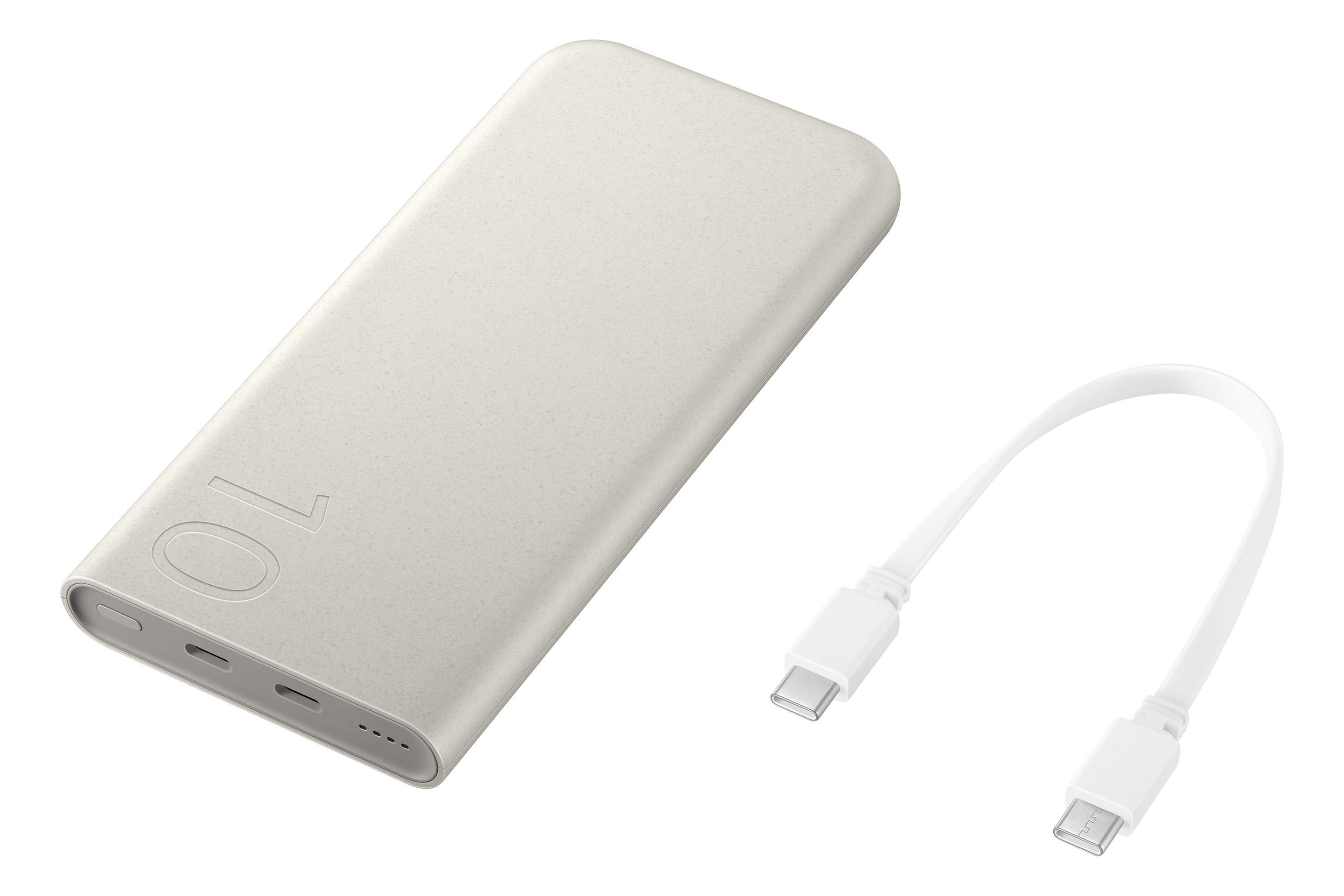 Powerbank SAMSUNG EB-P3400XUEGEU (10000 mAh - USB Type-C - Bege), miniatura 5