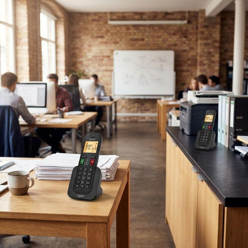 Telefone Sem Fios GIGASET Elemental 400 DUO (1,8" - Preto), miniatura 2