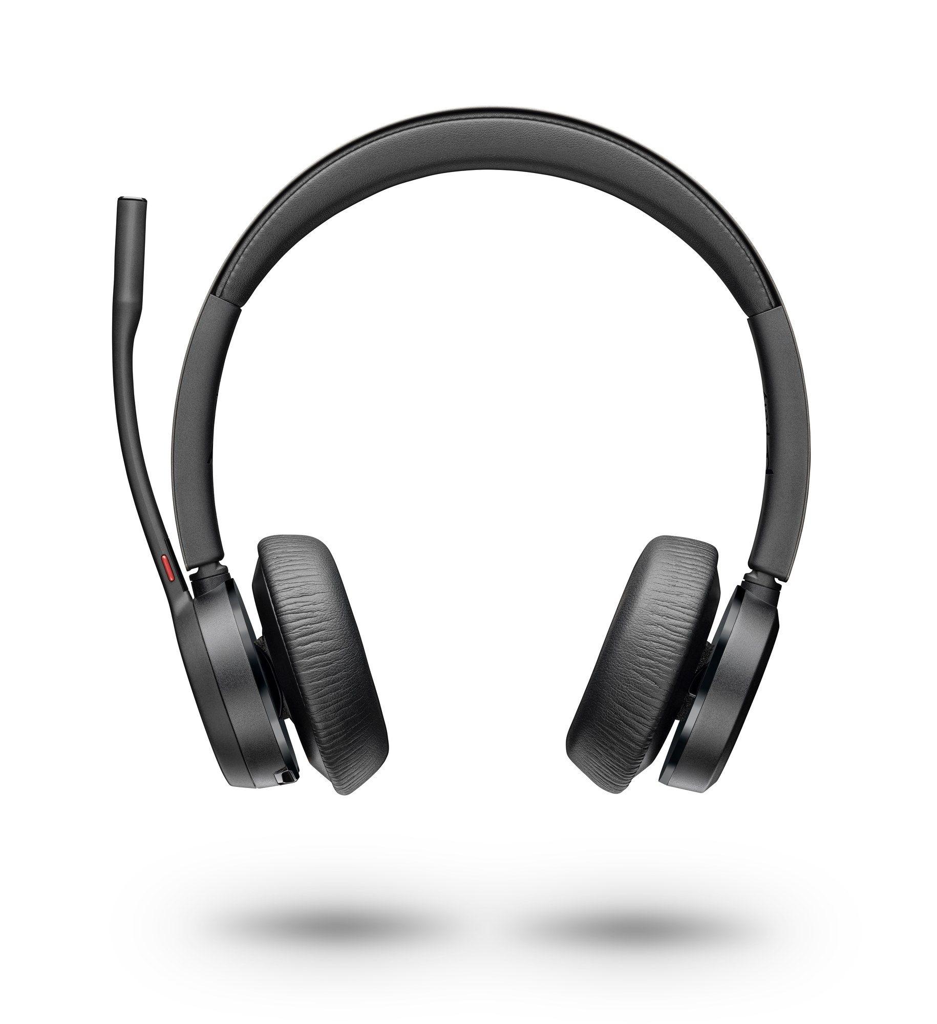 Headset POLY Voyager 4320 USB-A + BT700 (Binaural - Sem fios - Supra-aural - Preto)