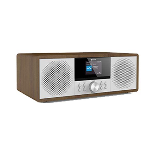 Rádio Despertador com Internet DENVER MIR-270DW (20 W - Madeira), miniatura 2