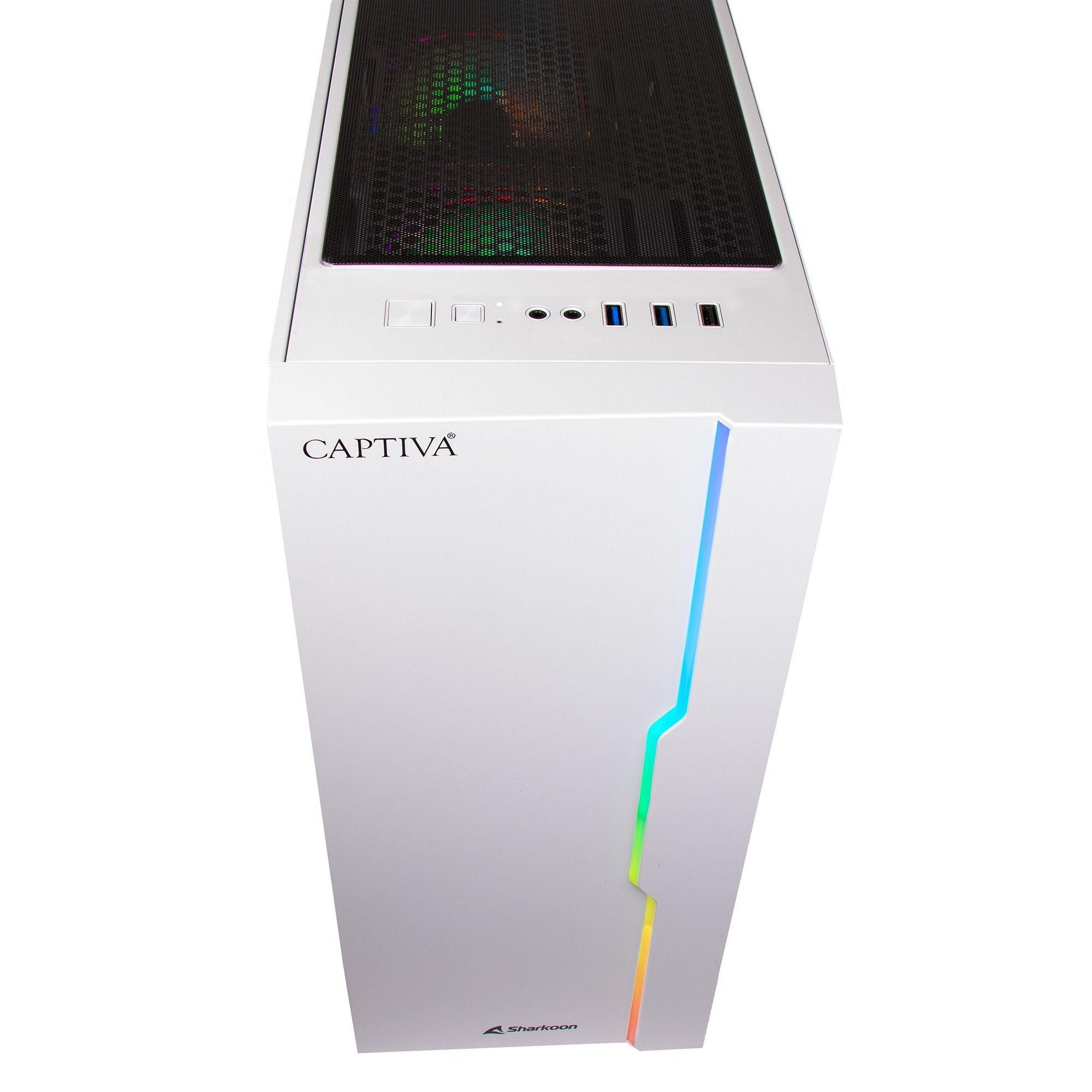 Computador Gaming CAPTIVA Advanced Gaming R92-912 (Windows 11 Home de 64 bits - 32 GB - NVIDIA GeForce RTX 5060 - Branco) — miniatura 2