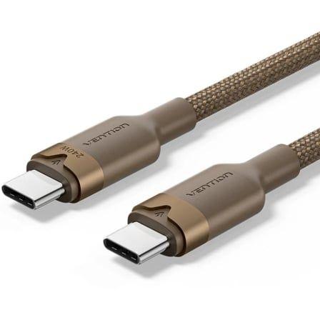 Cabo USB-C VENTION TRIJF (1 m - USB-C - Dourado)