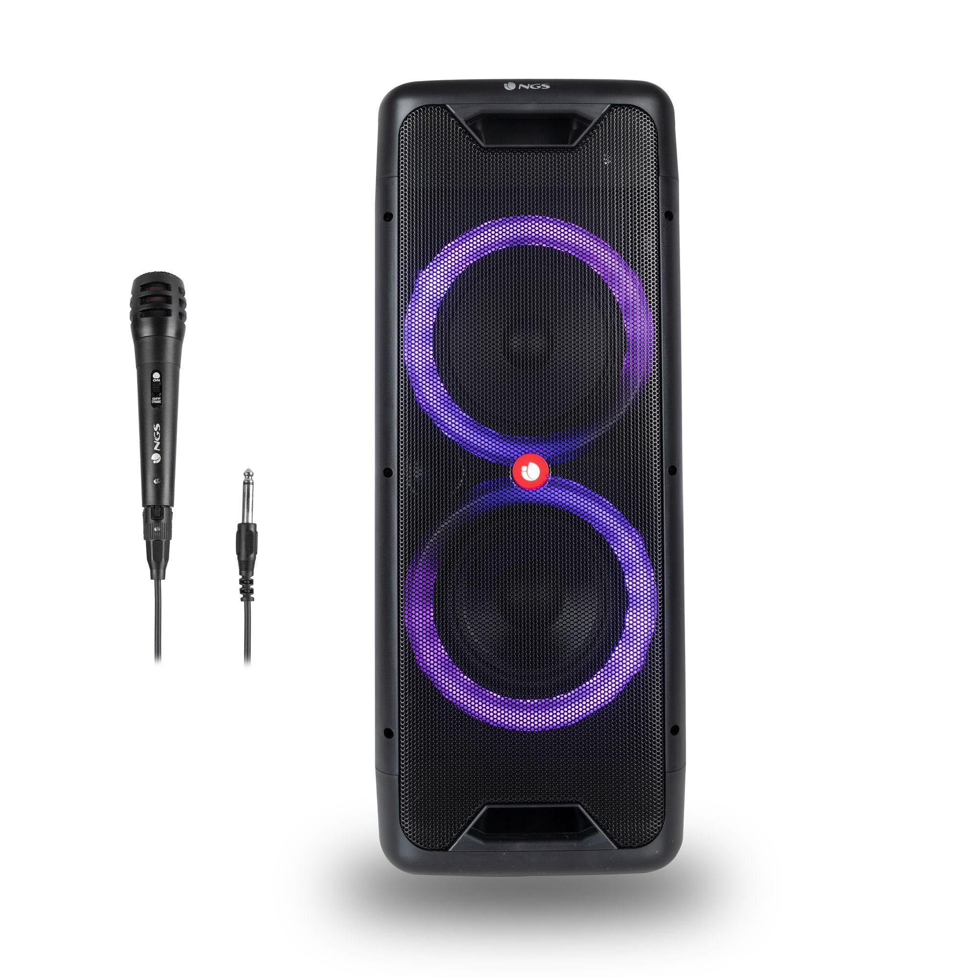 Coluna Portátil NGS Wild Jungle 1 (200 W - Sem fios - Preto), miniatura 10