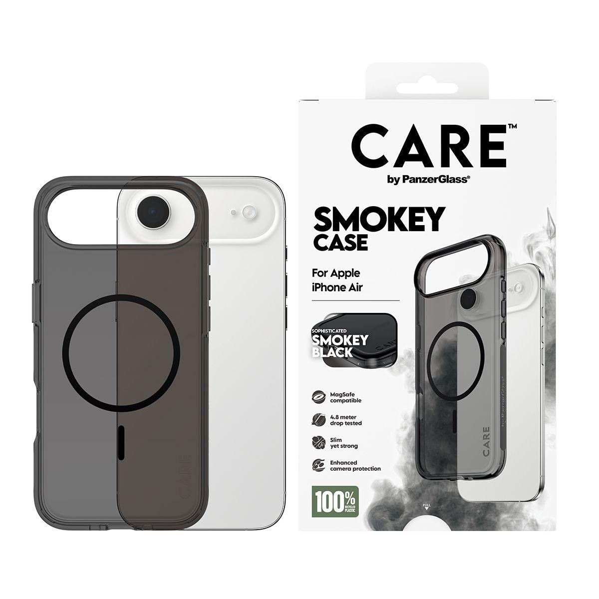 Capa para Telemóvel PANZERGLASS CARE™ by Smokey Case (Apple iPhone Air - Apple - MagSafe - Preto), miniatura 2