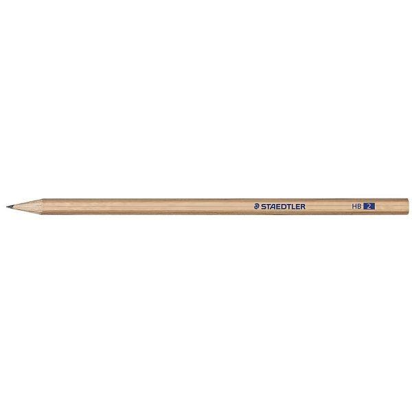 Lápis de Grafite STAEDTLER Noris Natural 130 (Madeira certificada FSC - Madeira Natural)