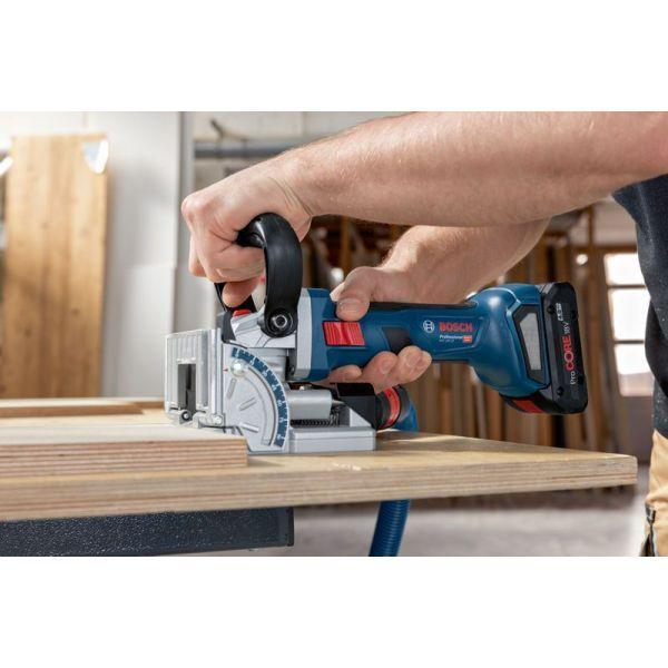 Fresadora de Buchas Planas a Bateria BOSCH GFF 18V-22 Professional Solo (18 V - Bateria - Azul/Preto), miniatura 5