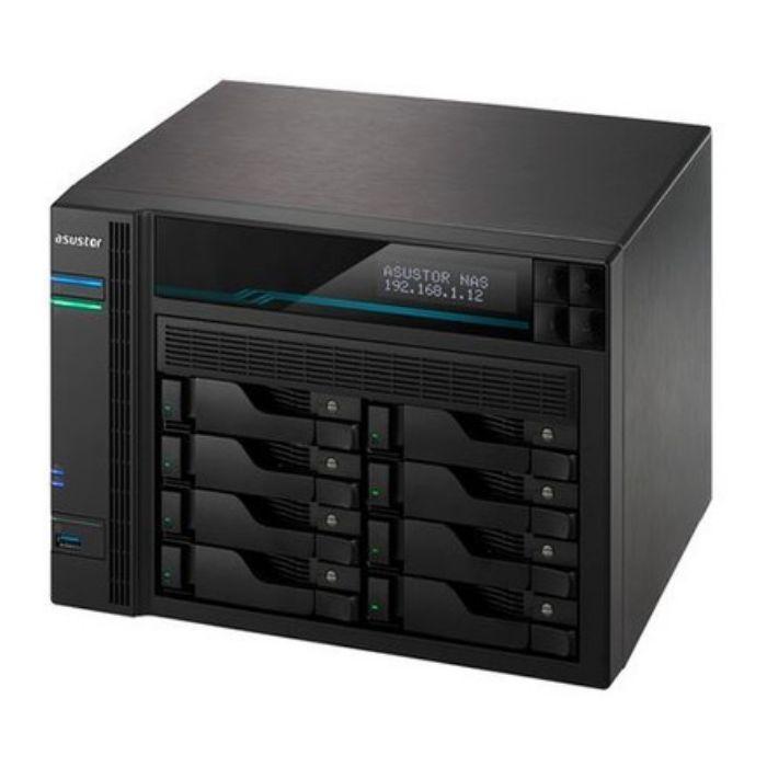 Servidor NAS ASUSTOR Lockerstor AS6508T (Serial ATA III - 8 GB - 8 baias - Preto) — miniatura 4