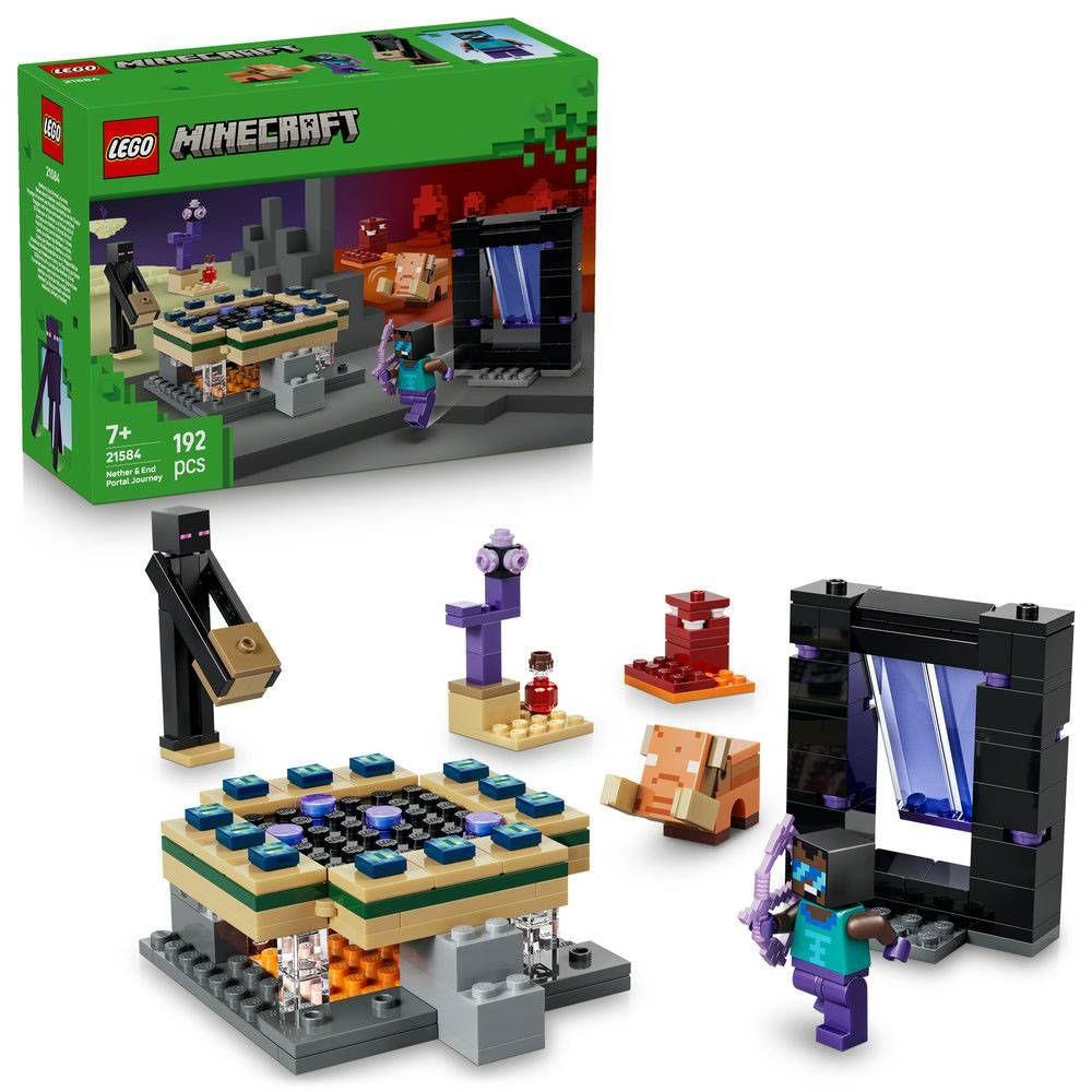 LEGO 21584 Minecraft Jornada em Nether e Portal do End (7+ anos - 192 peças) — miniatura 3