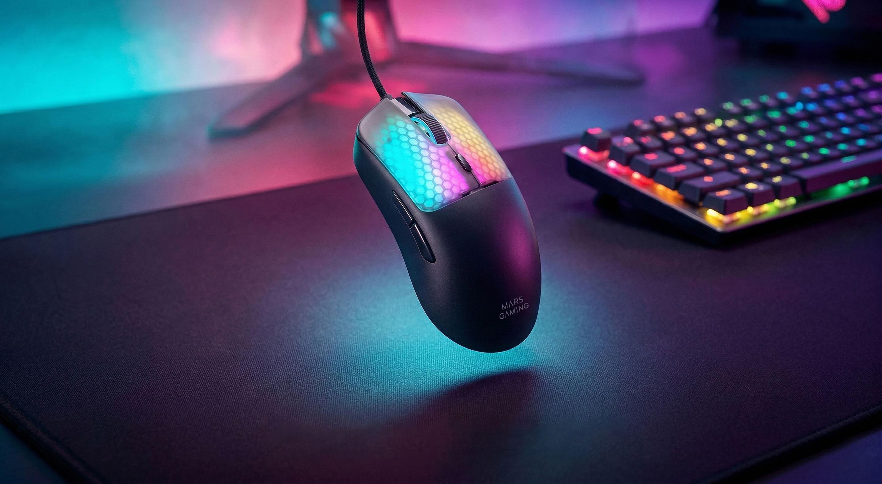 Rato Gaming MARS GAMING MM-VIPER (Mão direita - 12800 DPI - Ótico - Preto), miniatura 8