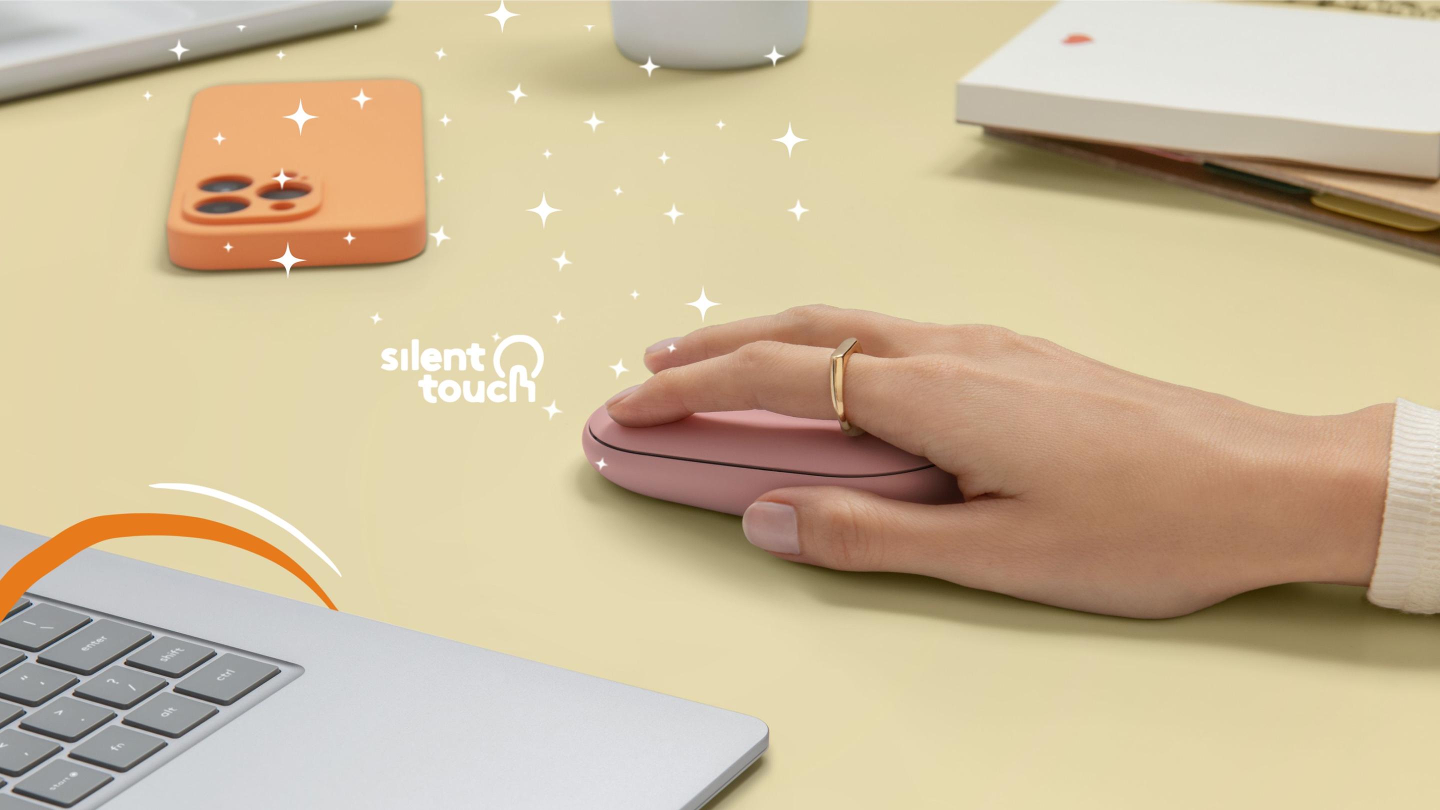 Rato LOGITECH Pebble 2 M350s (Ambidestro - 4000 DPI - Ótico - Rosa) — miniatura 9