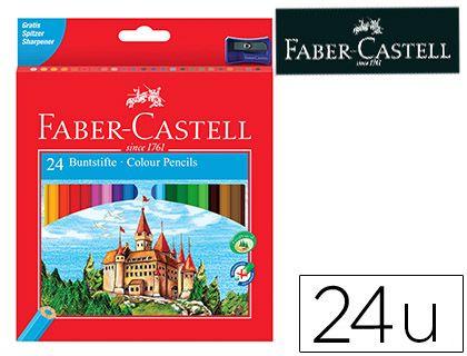 Lápis de Cor FABER-CASTELL 120124 (Madeira - Multicor)
