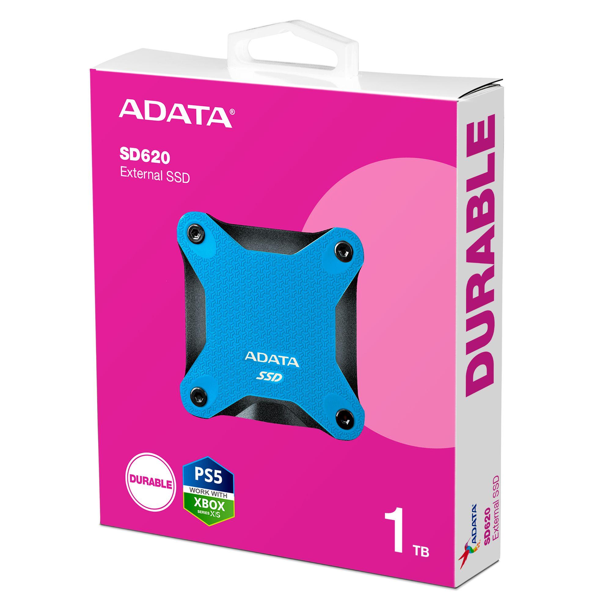 SSD ADATA SD620 (1 TB - USB 3.2 Gen 2 - Azul) — miniatura 6