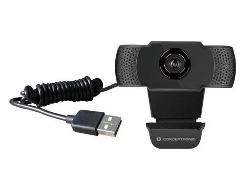 Webcam CONCEPTRONIC AMDIS01B (2 MP - 30 fps - 1920 x 1080 pixels - Preto) — miniatura 4