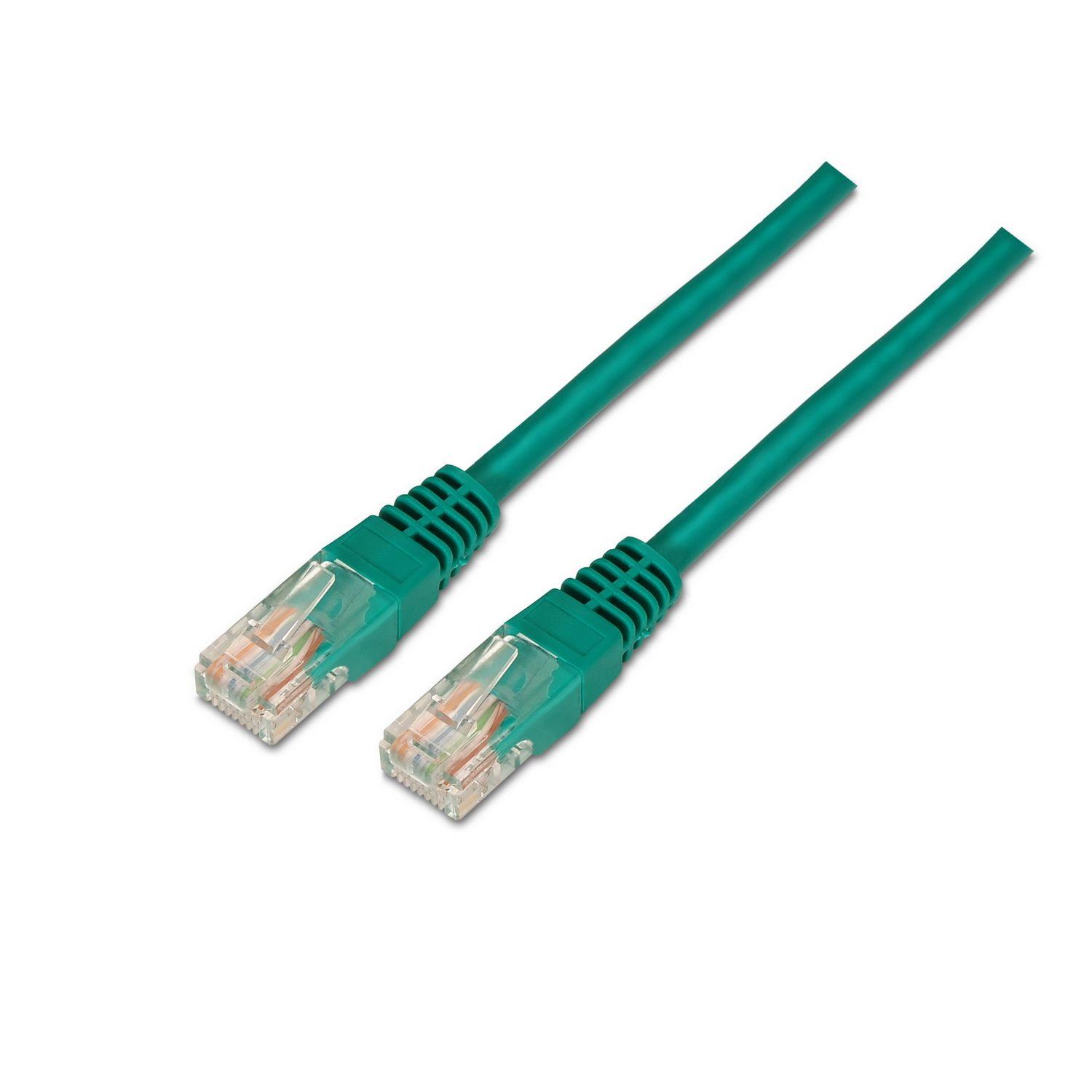 Cabo de Rede RJ45 AISENS A135-0247 (2 m - Cat6 - RJ-45 - Verde)