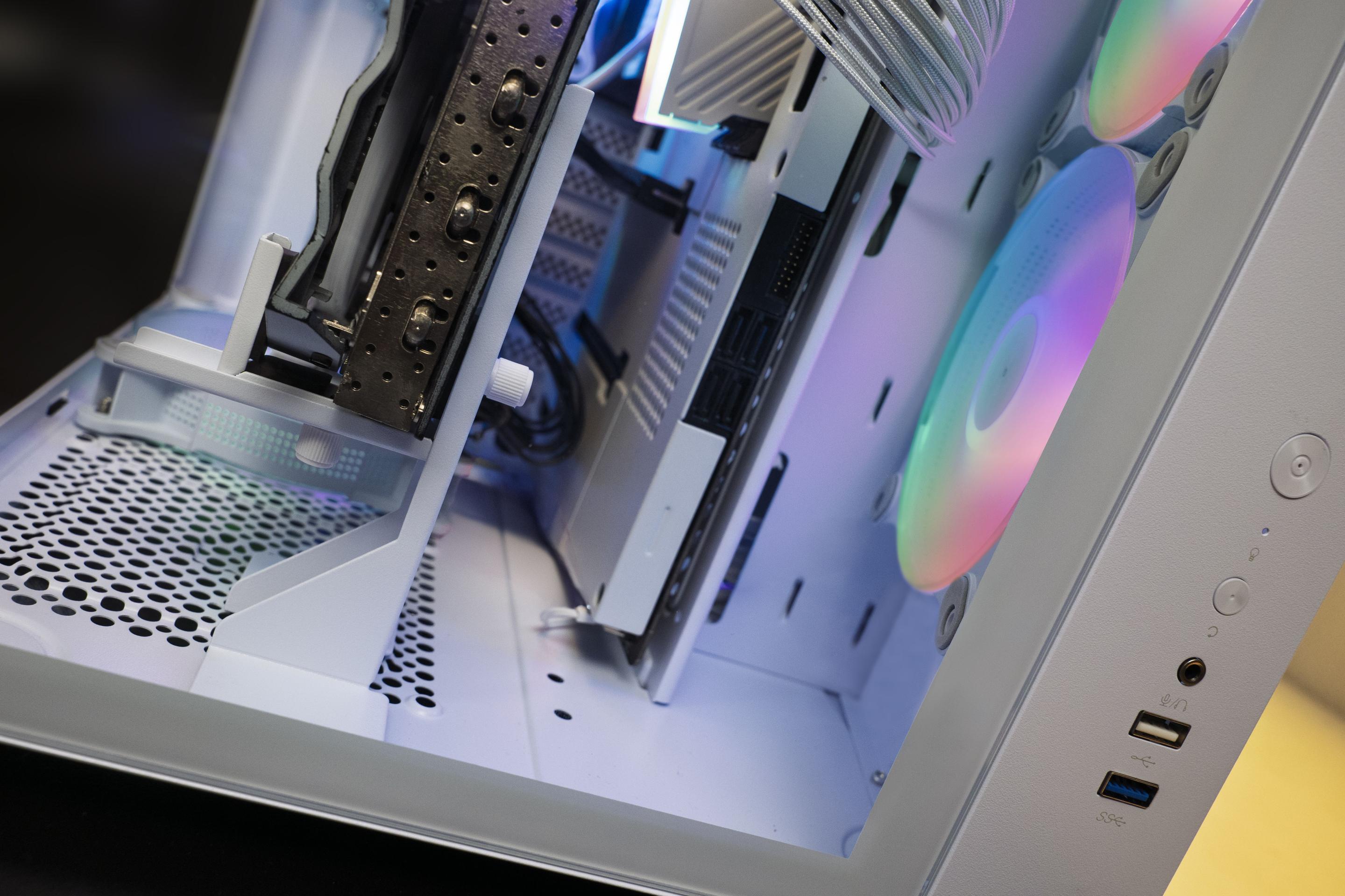 Suporte para Placa Gráfica MARS GAMING MCA-GCBPROW (Branco) — miniatura 4