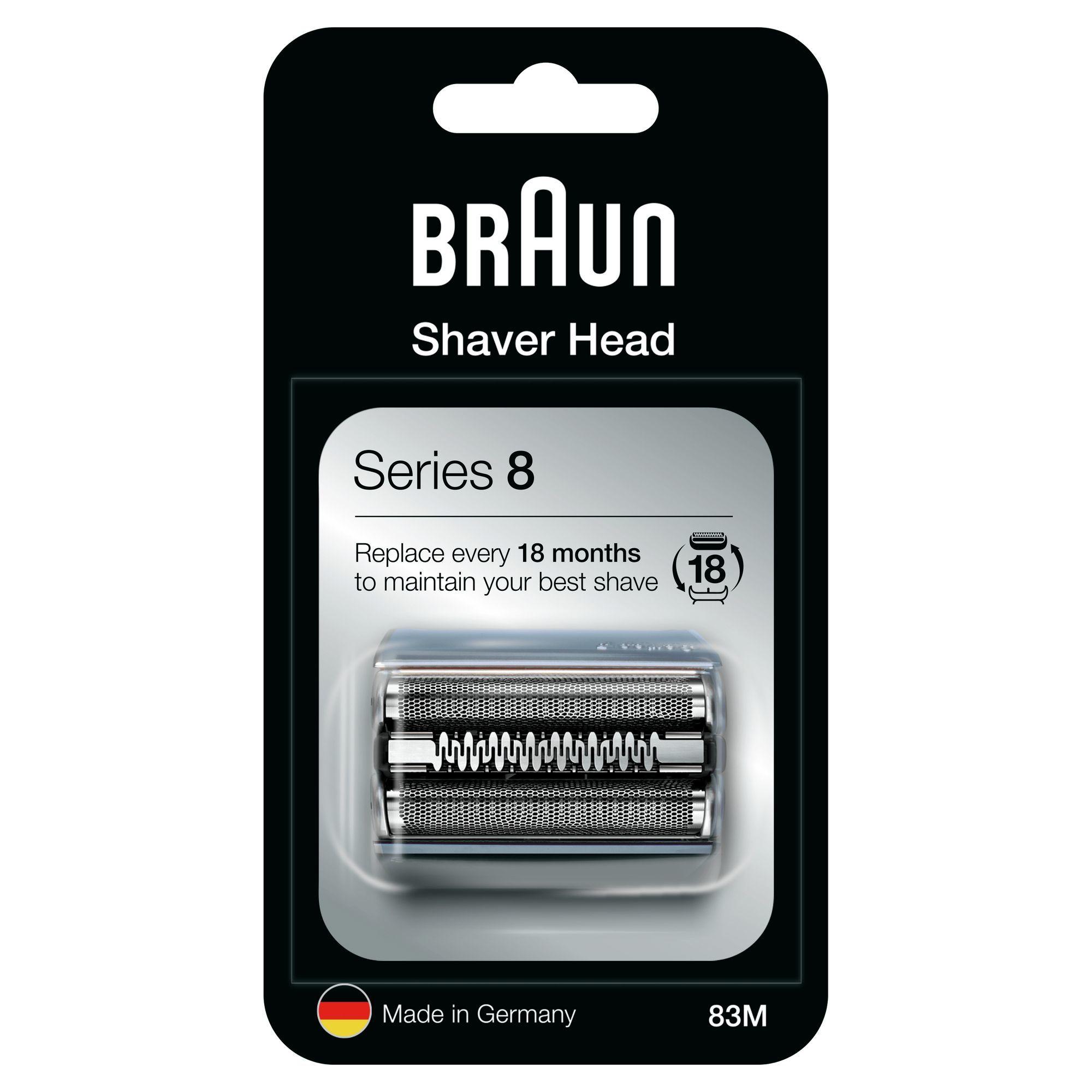 Cabeça de Corte de Substituição BRAUN Kombipack 83M (Prateado)