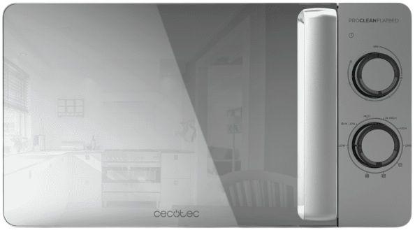 Micro-ondas Independente CECOTEC ProClean 3160 Flatbed Mirror (700 W - 800 W - 20 l - Cinzento) — miniatura 3