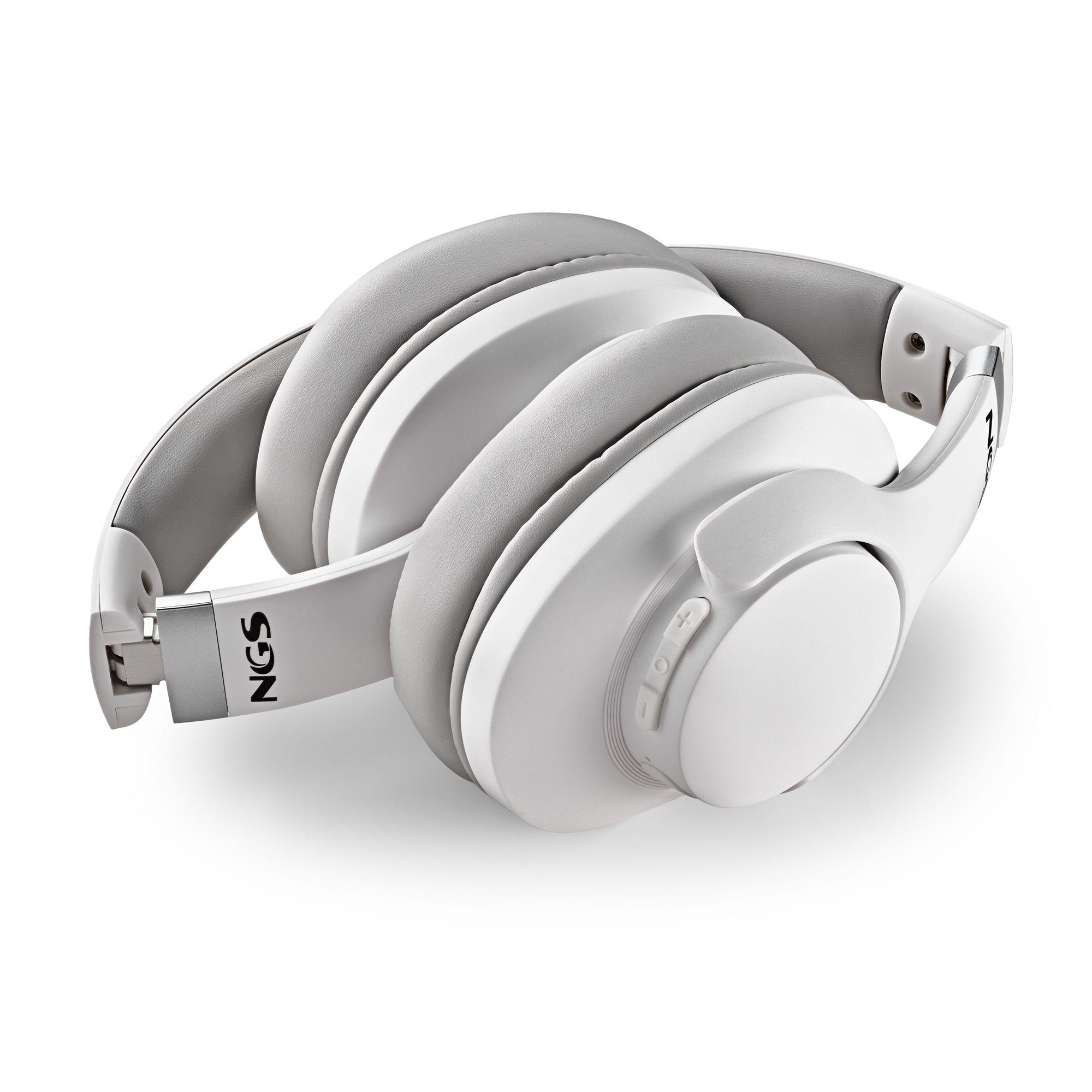 Auscultadores NGS Arctica Storm ARTICASTORMWHITE (Binaural - Com fios e sem fios - Circum-aural - Branco), miniatura 4