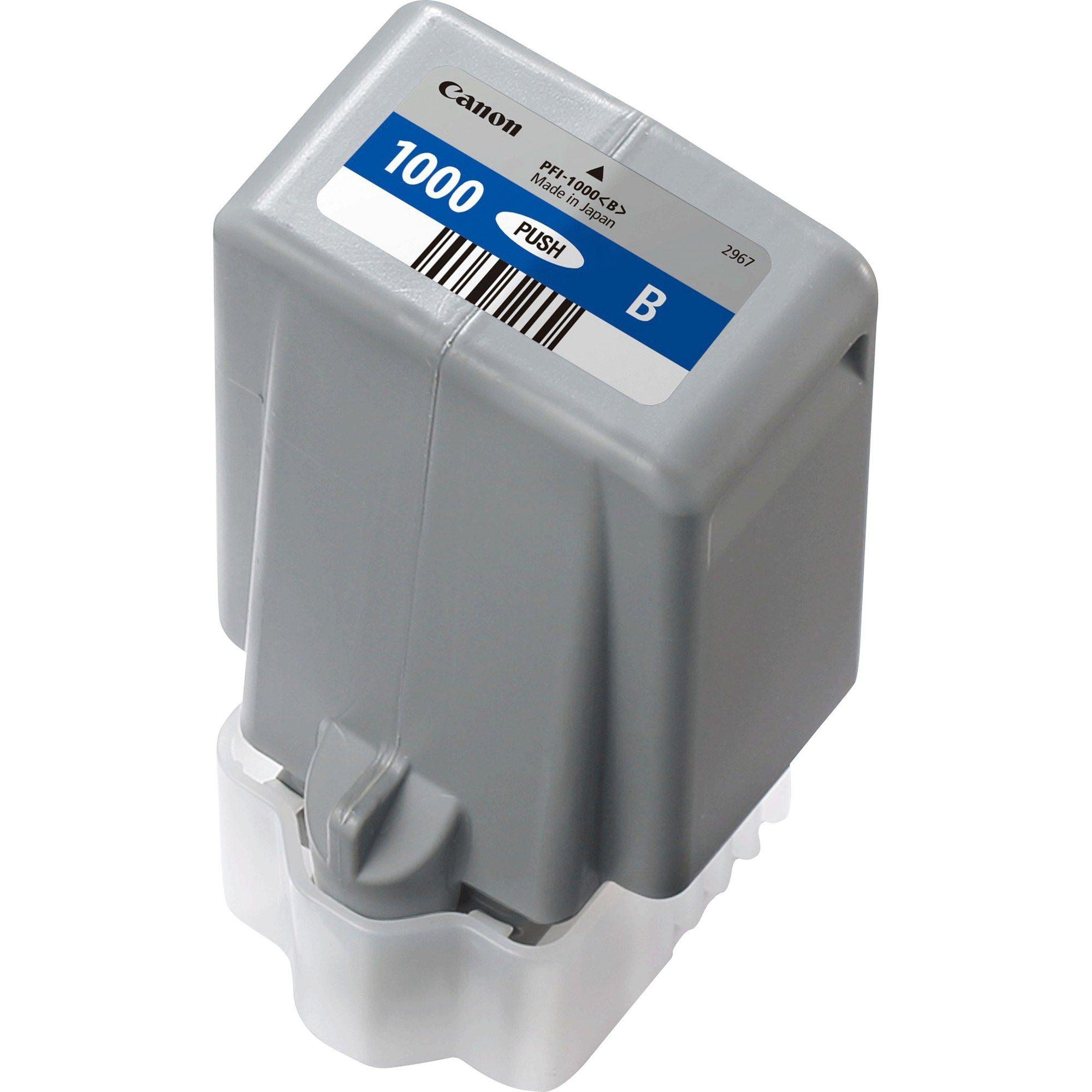 Tinteiro CANON PFI-1000B (Até 4875 páginas - Azul)