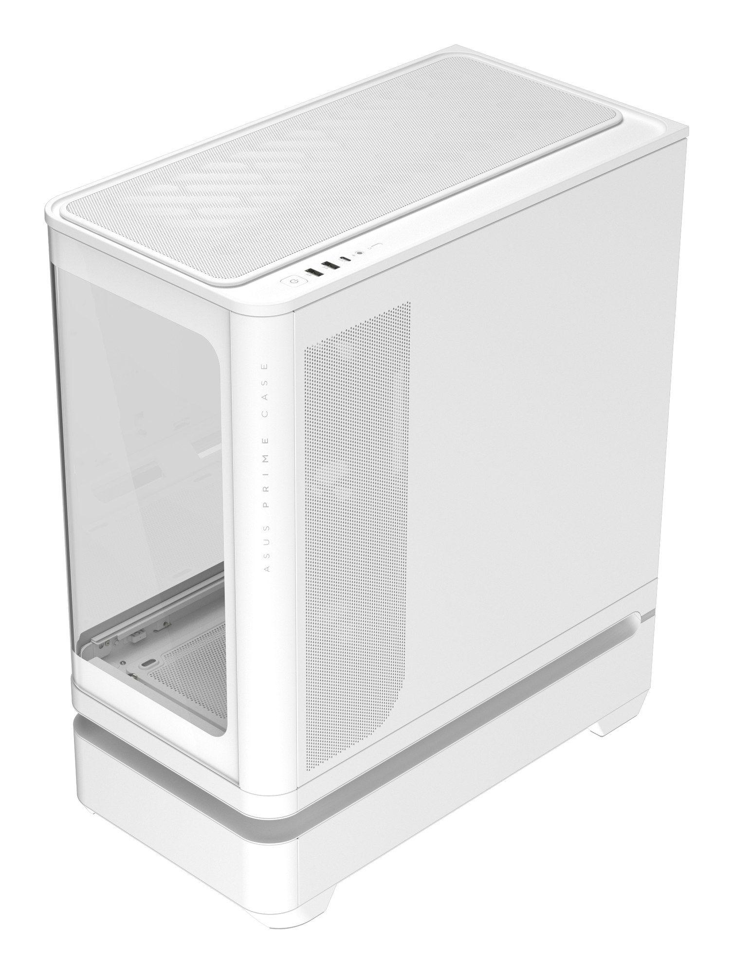 Caixa ATX ASUS PRIME AP304 TG ARGB (ATX, Micro ATX, Mini-ITX - Midi Tower - 175 mm - Branco) — miniatura 5