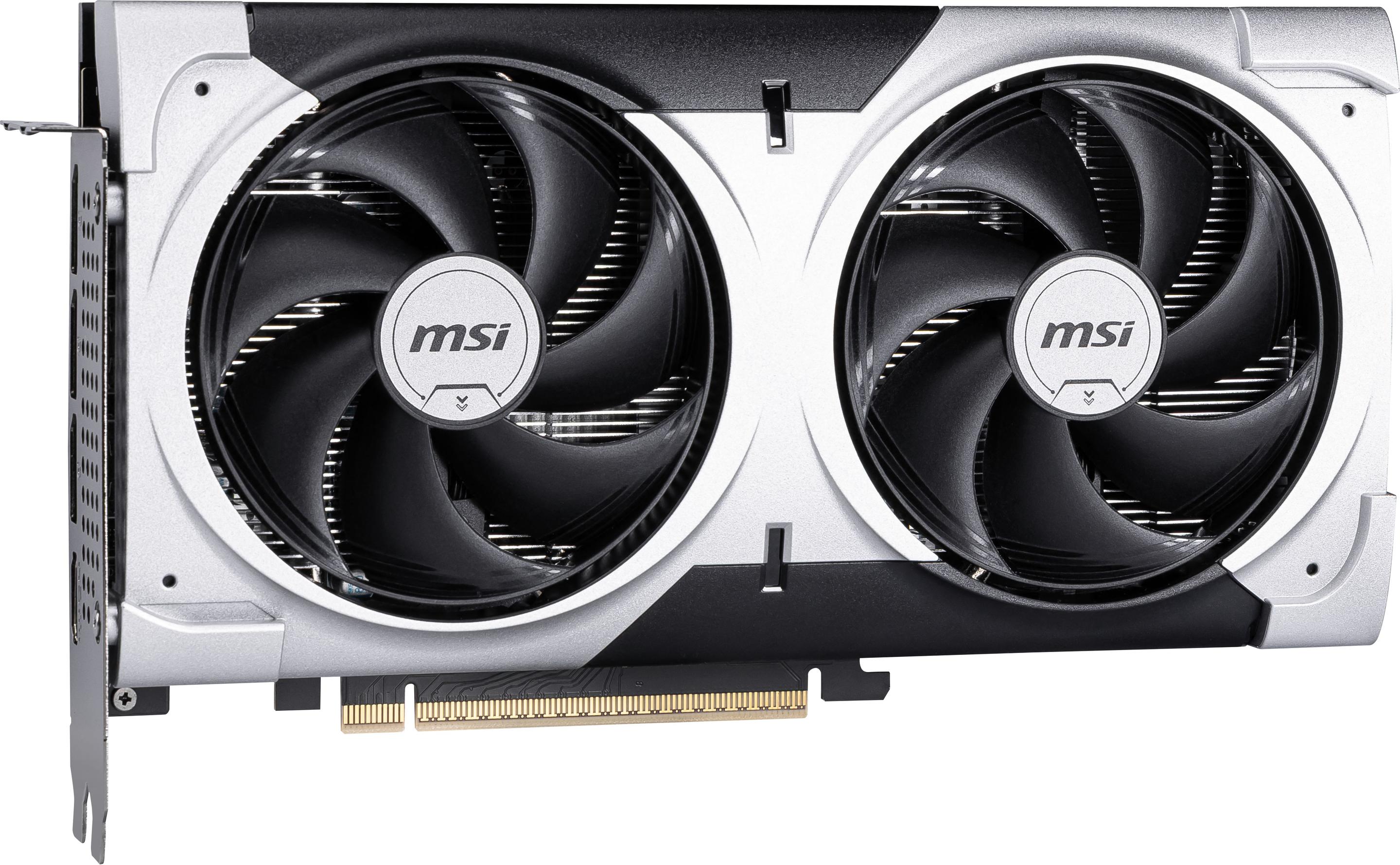 Placa Gráfica MSI GeForce RTX 5060 Ti VENTUS 2X OC PLUS (GeForce RTX 5060 Ti - 28 Gbps - 8 GB - Prateado) — miniatura 4