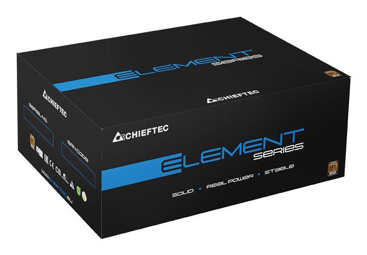 Fonte de Alimentação CHIEFTEC ELP-700S (ATX - PS/2 - 700 W - Preto), miniatura 3