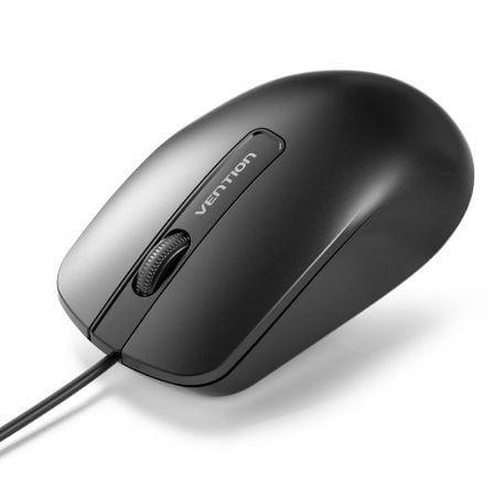 Rato VENTION KTABG (Simétrico - 1200 DPI - Ótico - Preto)