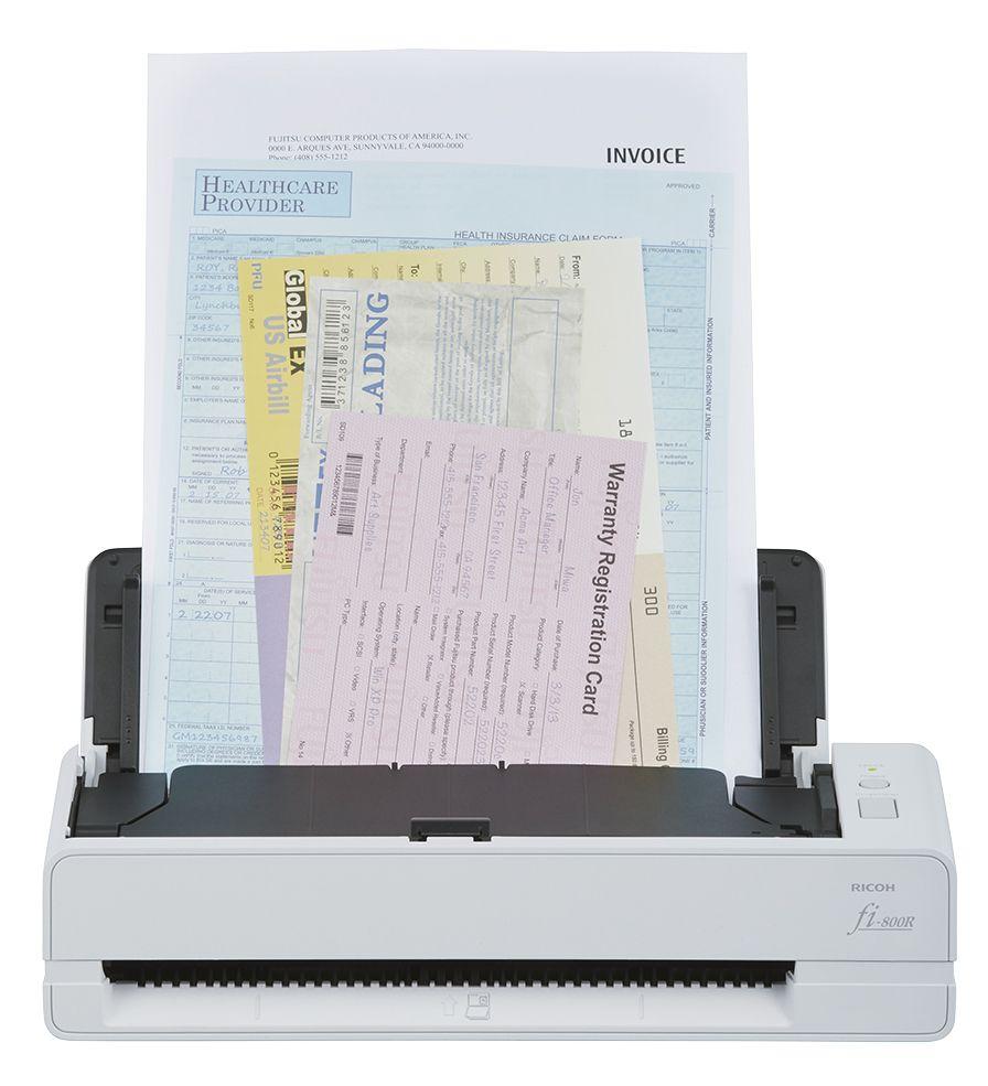 Scanner de Documentos RICOH FI-800R (AC - USB 1.1 - Preto e Branco) — miniatura 3