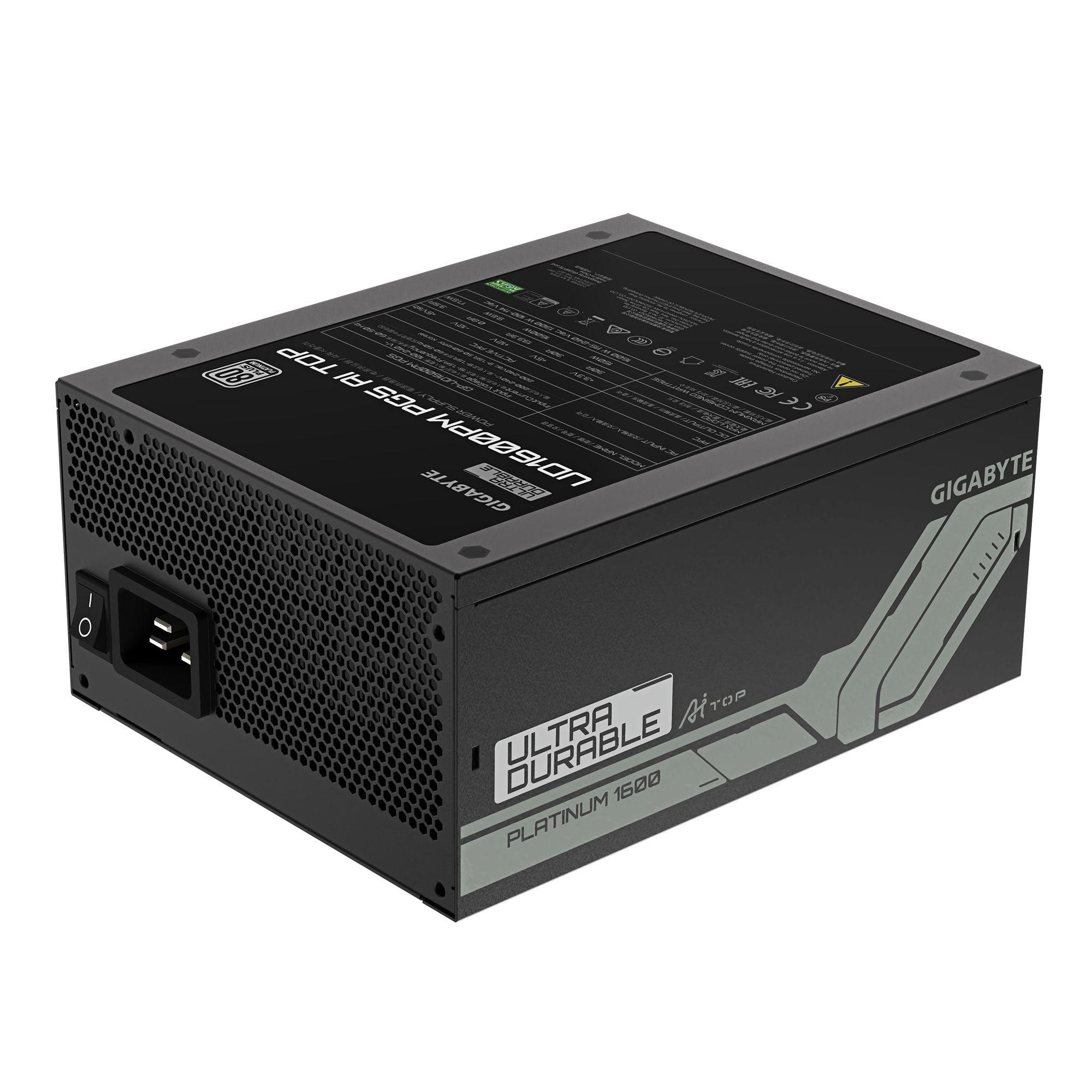 Fonte de Alimentação GIGABYTE UD1600PM PG5 AI TOP (ATX - 1600 W - 80 Plus Platinum - Preto), miniatura 6