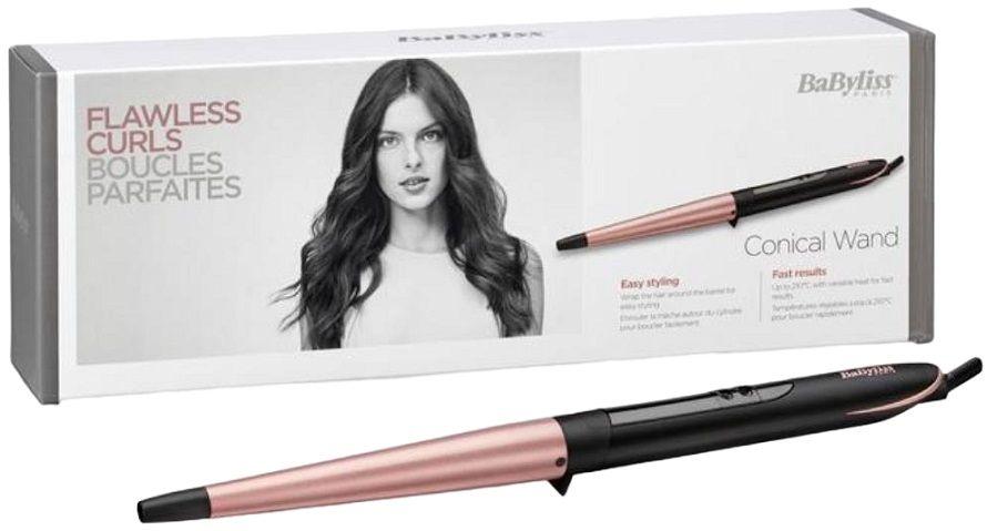 Modelador de Cabelo BABYLISS C454E (Cerâmica - Preto e Rosa) — miniatura 4