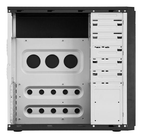 Caixa de Computador CHIEFTEC HQ-01B-OP (ATX, Micro ATX - Midi Tower - SECC - Preto) — miniatura 4