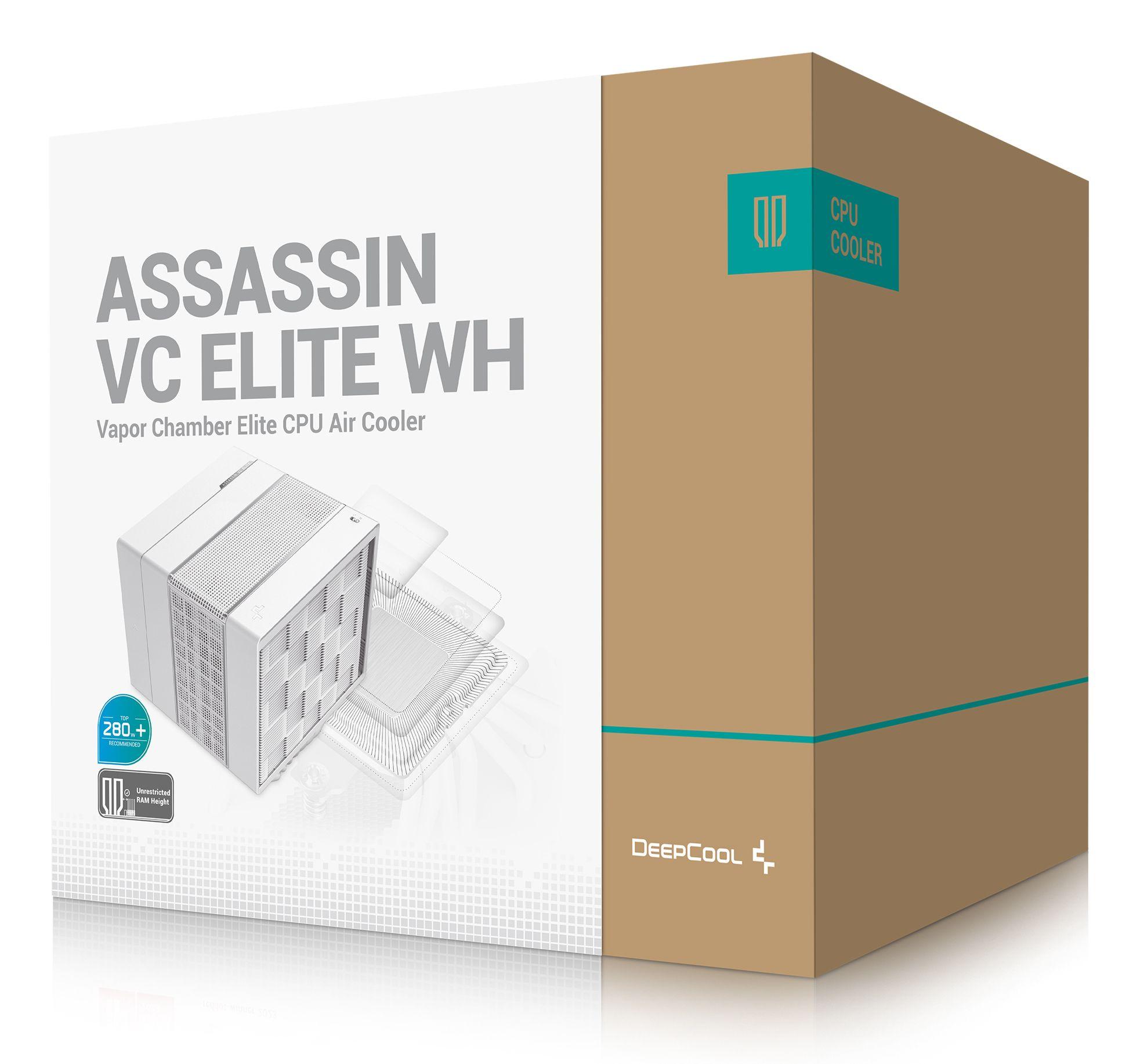 Cooler de CPU DEEPCOOL Assassin VC Elite WH (4,8 W - Branco) — miniatura 10