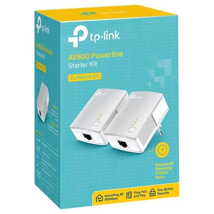 Kit de Adaptadores Powerline TP-LINK TL-PA4010 KIT (Fast Ethernet - 2 unidades - HomePlug AV - Branco) — miniatura 4