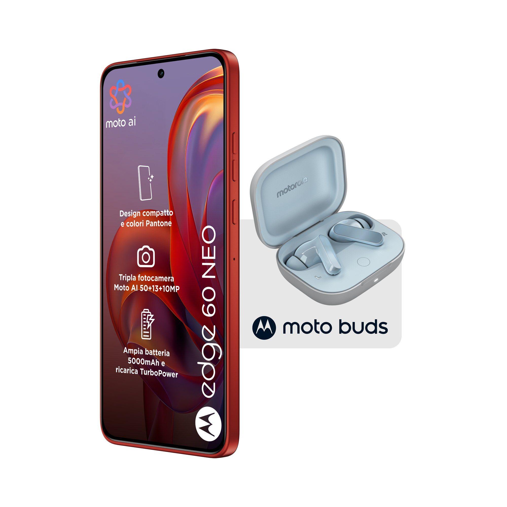 Smartphone MOTOROLA edge 60 neo + Moto Buds (8GB/256GB - 6,36" - Vermelho), miniatura 2