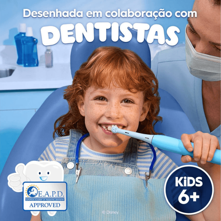 Escova de Dentes Elétrica ORAL-B iO2 Junior Stitch (Azul Claro) — miniatura 5
