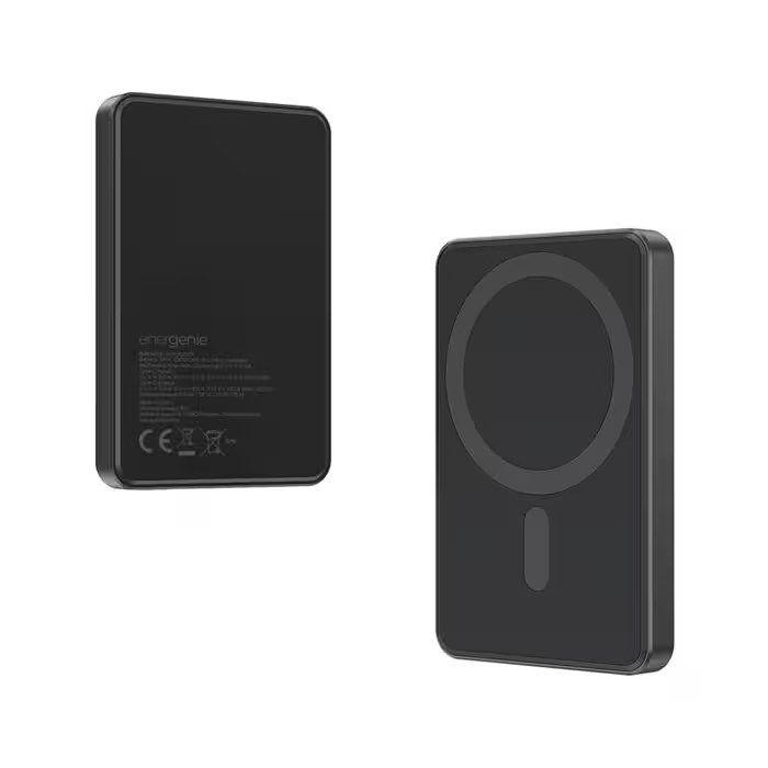 Bateria Externa GEMBIRD PB05-WPC15M-01 (Sem fios magnético - MagSafe - USB Type-C - Preto), miniatura 3