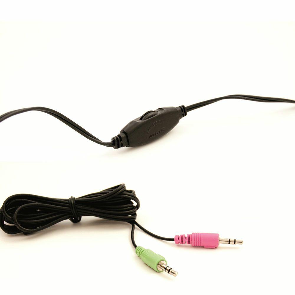 Auscultadores com Microfone EWENT EW3563 (Preto), miniatura 2