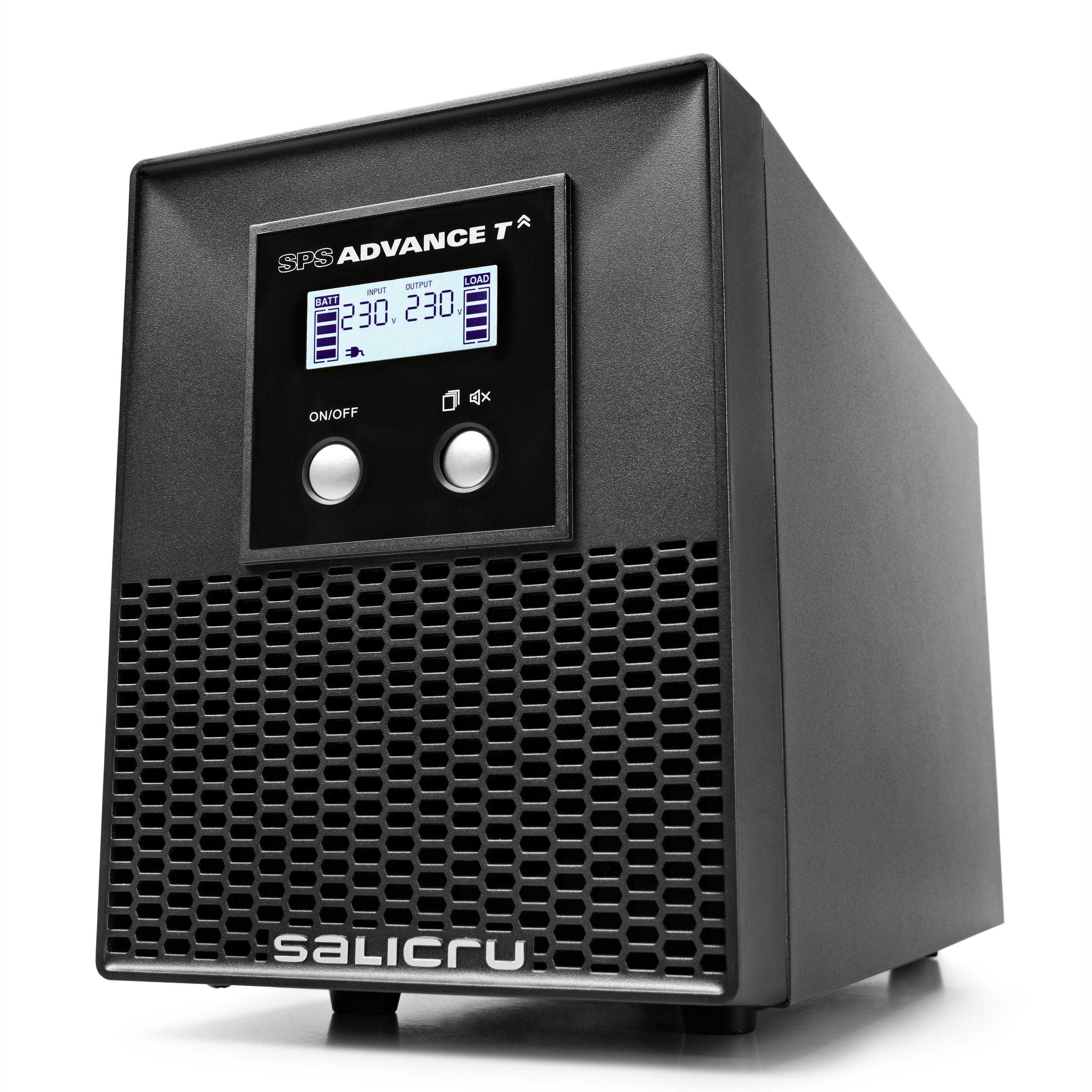 UPS SALICRU SPS 1500 ADV T (Windows, Linux, Mac - IEC C13 - Preto) — miniatura 3