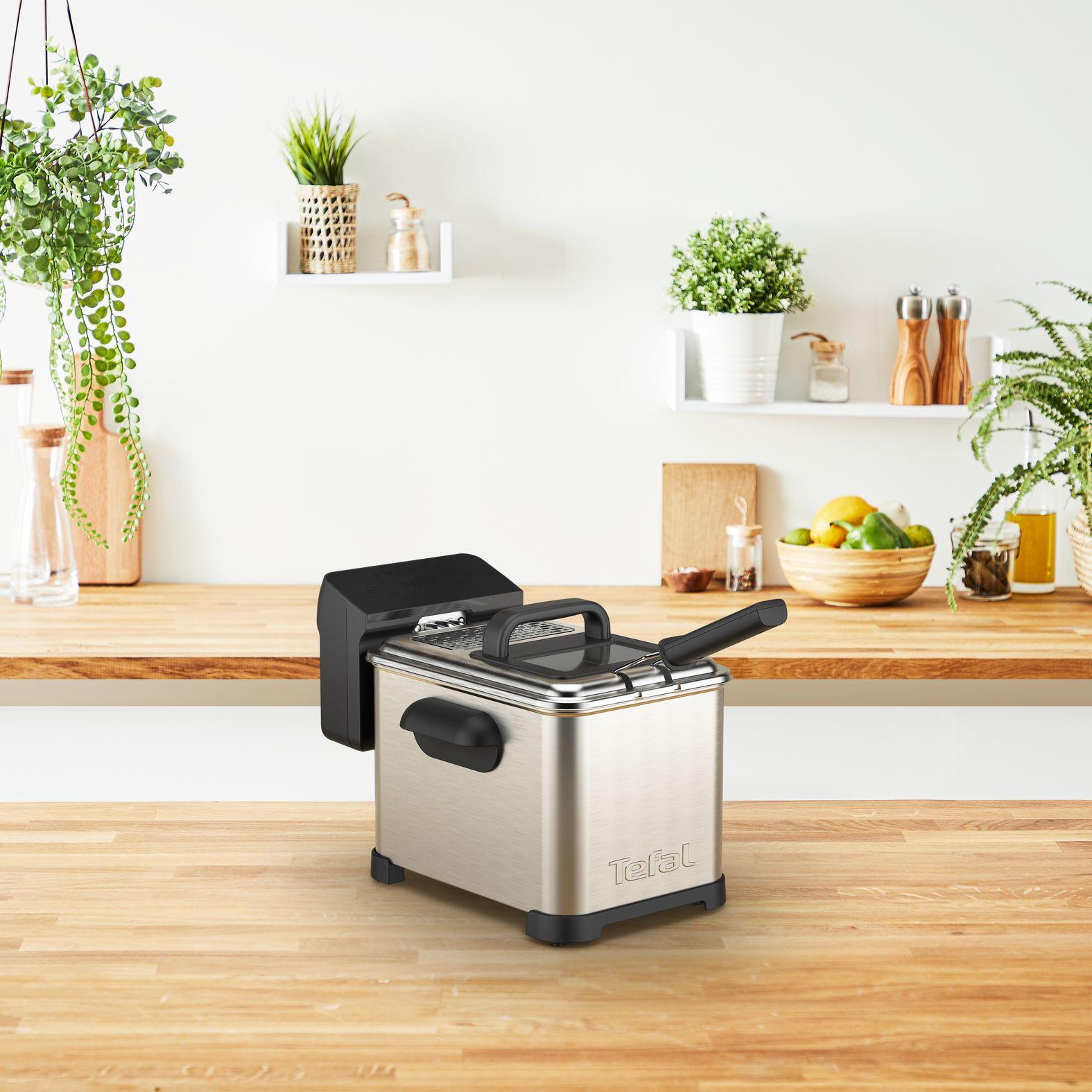 Fritadeira Independente TEFAL FR507D10 (2400 W - 190 °C - 130 °C - Inox), miniatura 10