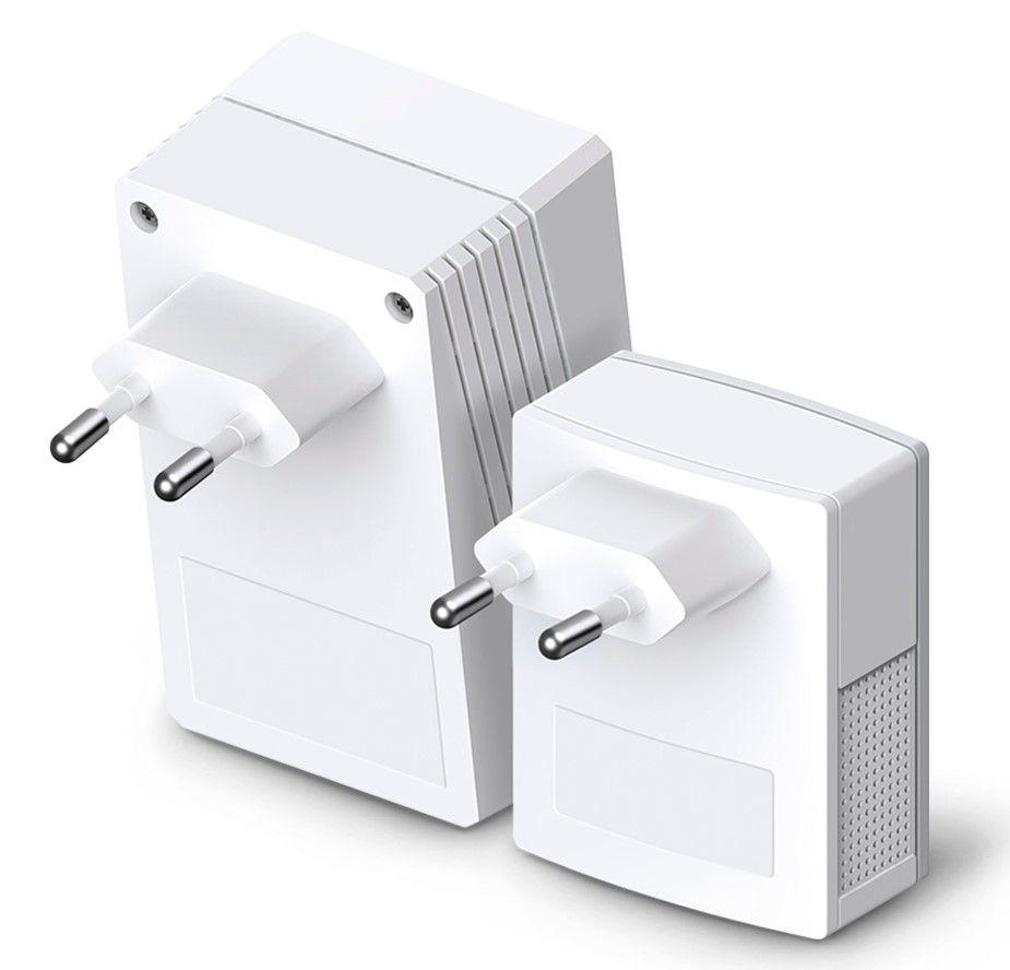 Kit de Adaptadores Powerline TP-LINK TL-WPA4221 KIT (Wi-Fi 4 - 300 Mbit/s - 2,4-2,4835 GHz - Branco) — miniatura 2