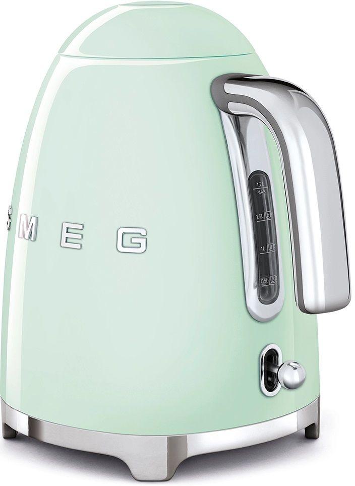 Jarro Elétrico SMEG KLF03PGEU (2400 W - 1,7 l - Aço inoxidável - Verde-pastel) — miniatura 2