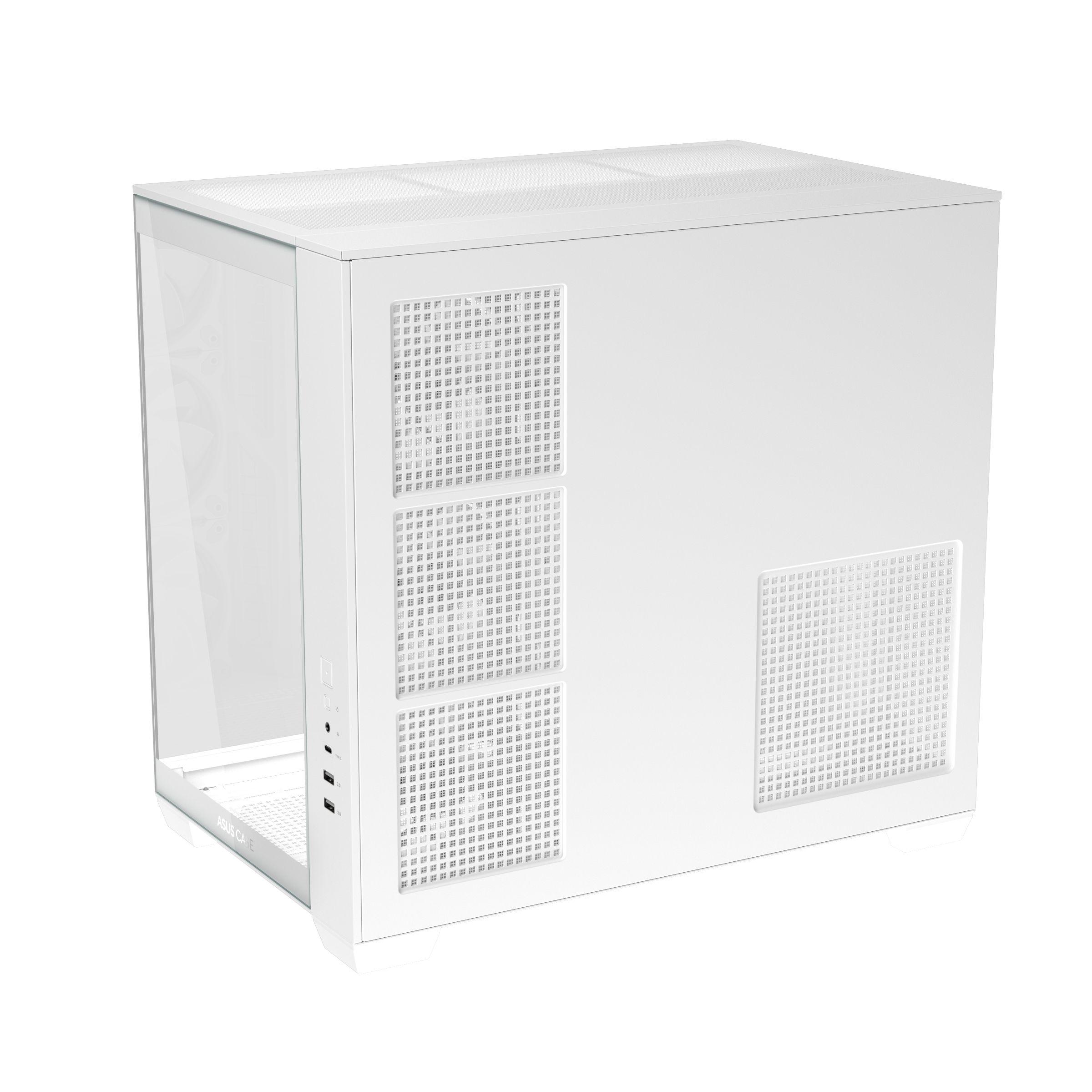 Caixa PC ASUS A32 PLUS (ATX, micro ATX, Mini-ITX - Mid Tower - ATX, micro-ATX, Mini-ITX - Branco) — miniatura 5