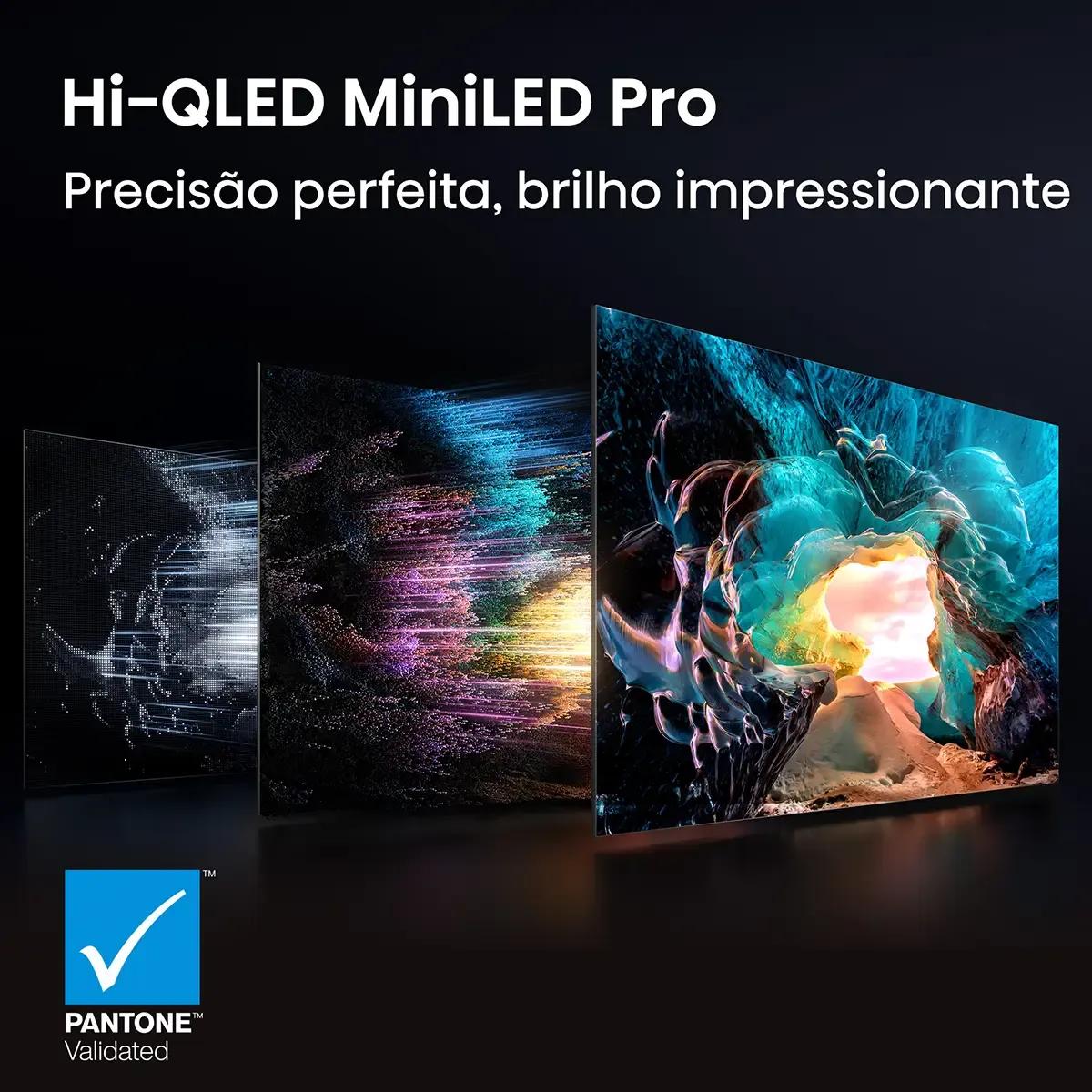 Televisão HISENSE TV 55U7S PRO (55" - LED - 4K Ultra HD - Cinzento e Preto), miniatura 4