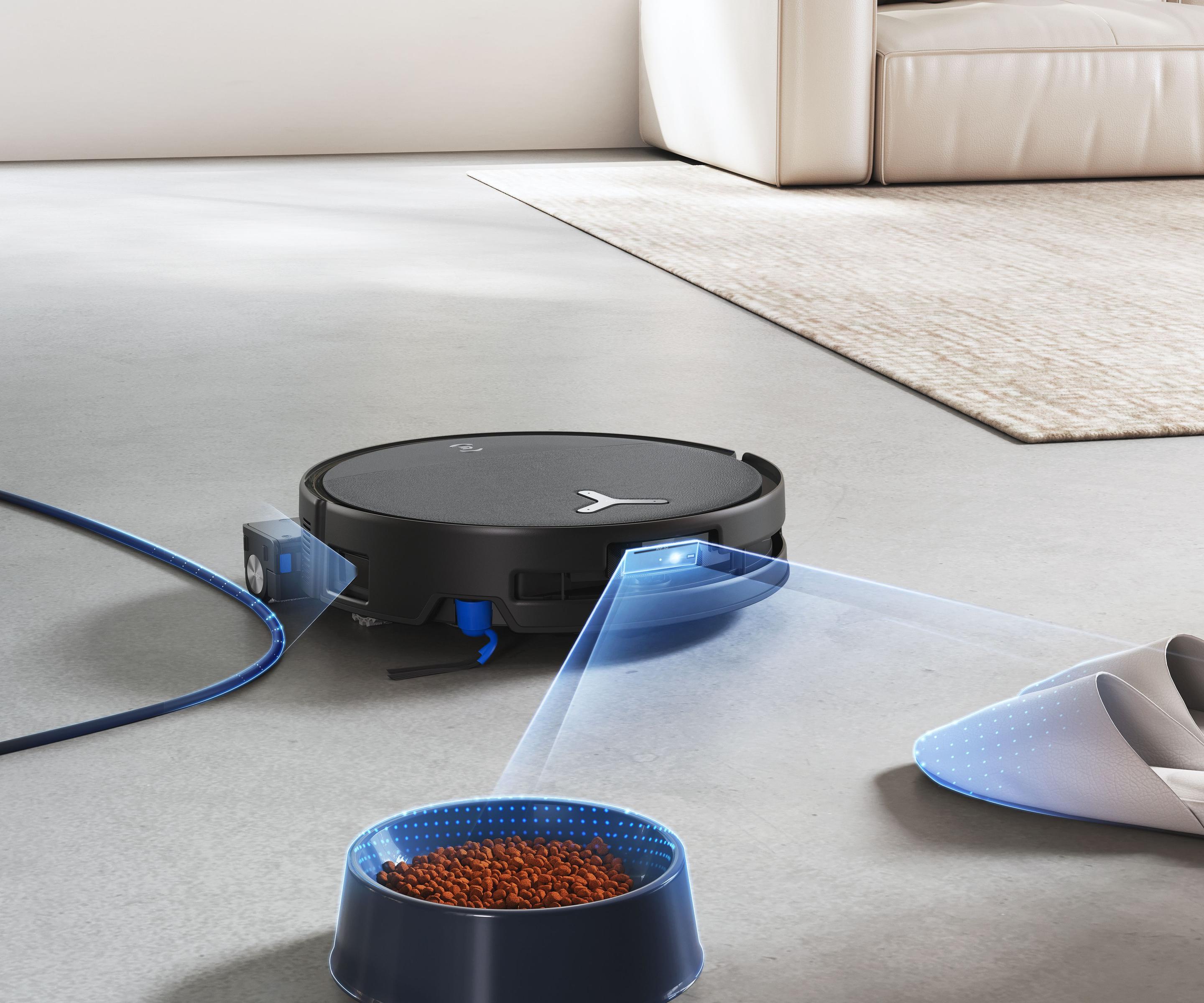 Robot Aspirador ECOVACS DEEBOT T80S OMNI (24800 Pa - 0,22 l - Carregamento, purificação - Preto), miniatura 12