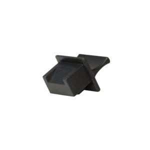 Protetor contra Pó RJ45 LOGILINK MP0060 (Plástico - Preto)